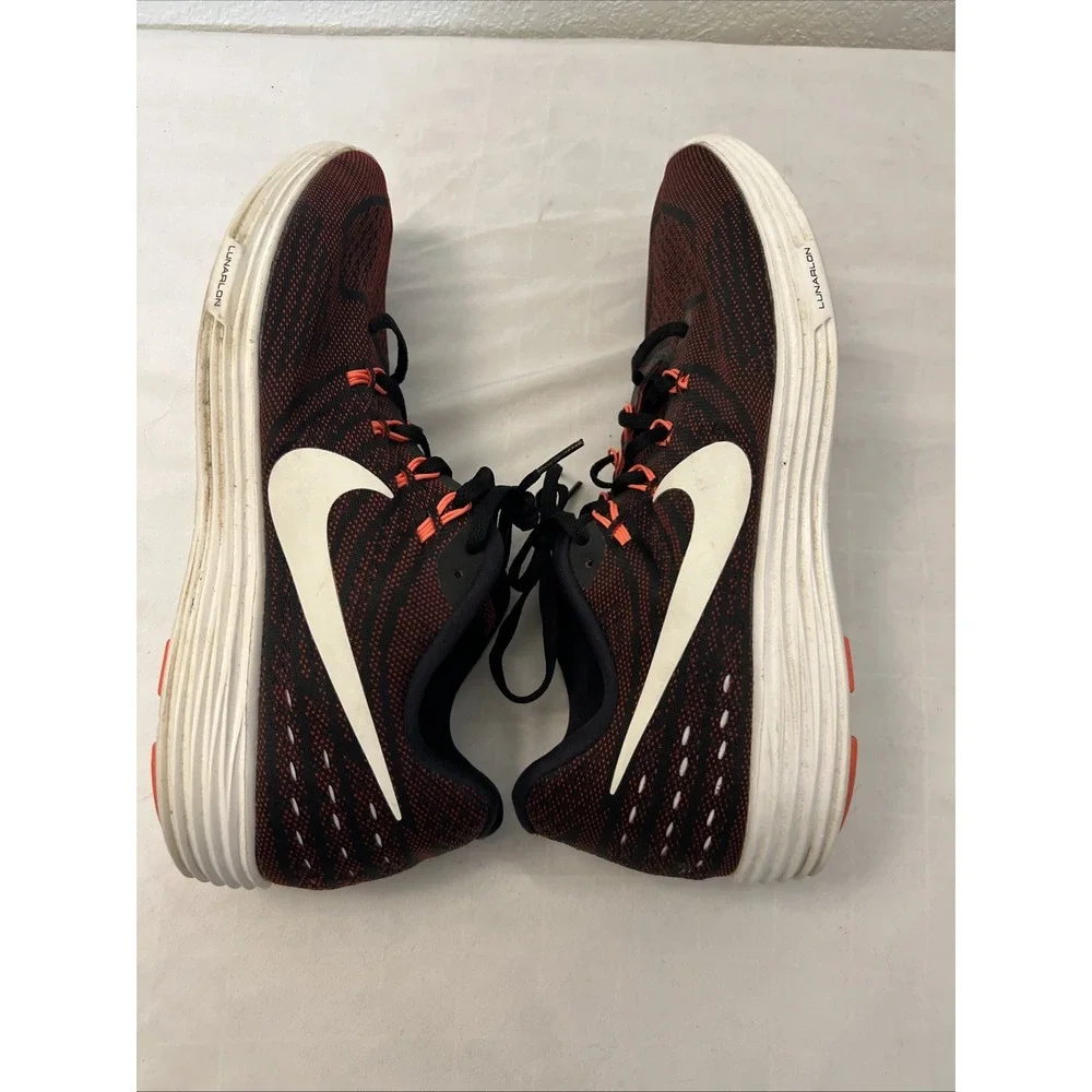 Nike LunarTempo 2 Running Mens 12.5 Black Summit White University Red 818097-006